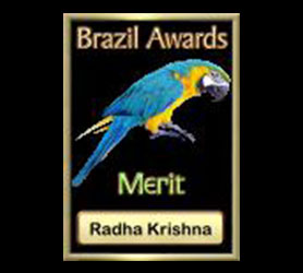 Radha Krishna Spiritueel portaal Brazilië Merit Award