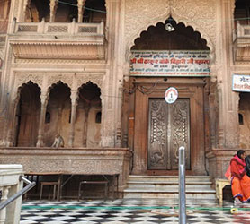 Temple extérieur de Bankey Bihari