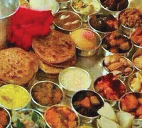 Bhog Prasad per Janmashtami a Vrindavan