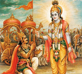 Shri Krishna en Bhagwad Geeta