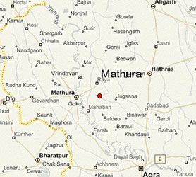 Mapa Mathura