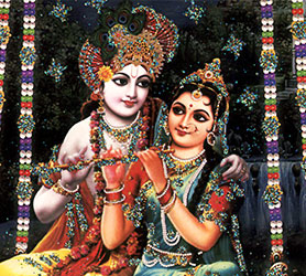 Shri Radha e il puro amore di Shri Krishna