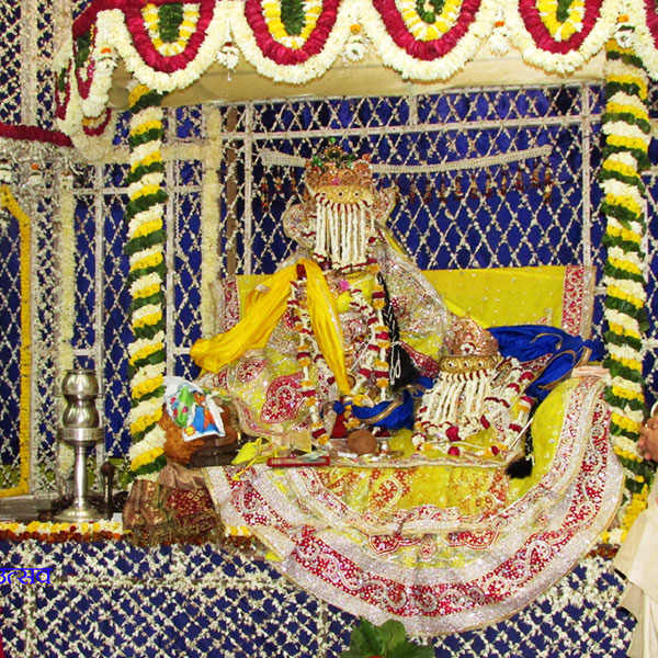 Radhavallabh Lal during Vyahulla Utsav