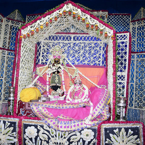 Phool Bangla decorated in Vrindavan