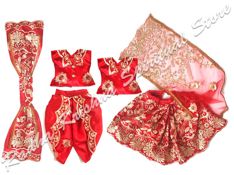 Angel Blossoms Large Lakshmi Narayan Dress