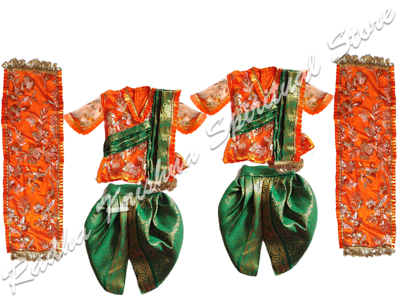Apricot-Blossoms-Krishna-Balrama-Dress
