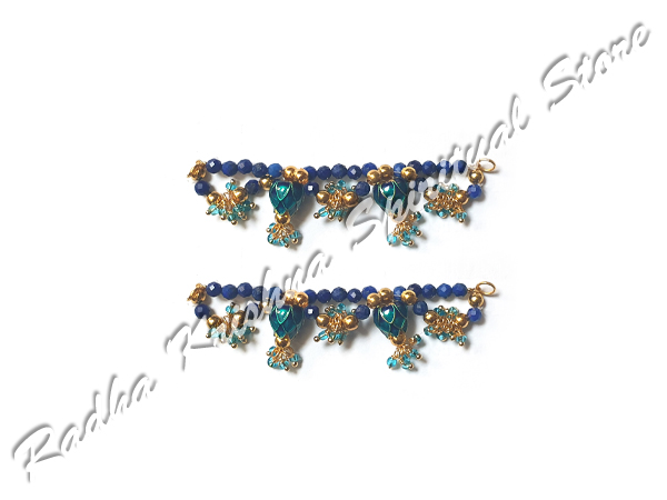 <p>Aquatic-Brilliance-Gemstone-God-Deity-Anklets</p>