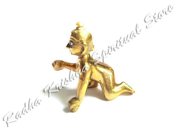 Ashtadhatu Laddu Gopal Laalan God Deity Murti