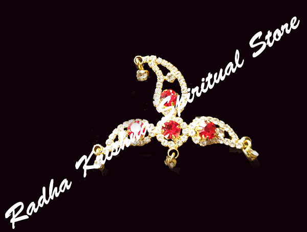 <p>Blush Sringaar Metal Chandrika Insert</p>