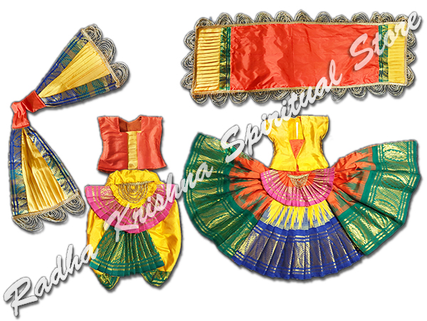 <p>Pure Silk Kanjeevaram Laxmi Narayan Dress</p>