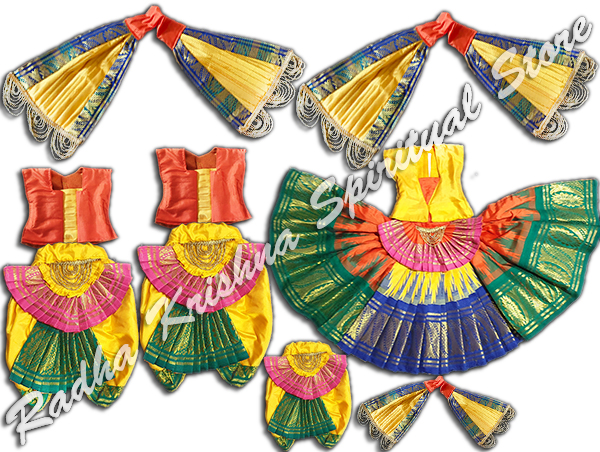 <p>Brimming-Pure-Kanjeewaram-Ram-Darbaar-Dress</p>