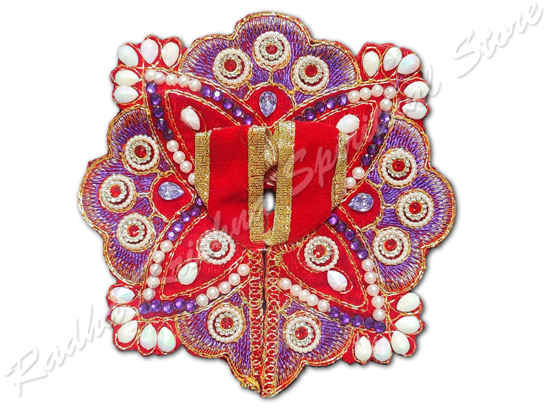 Cherry Butterfly Hues Laddu Gopal Dress