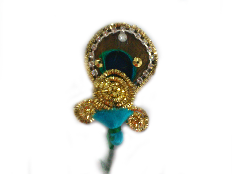 <p>Daffodil feather crown/turban Insert</p>