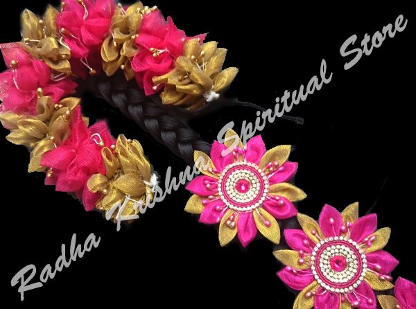 <p>
	Charming Cherries Floral hiar ornament</p>