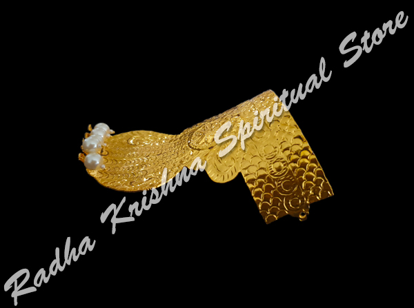 <p>Ethnic Naag Snake Gold Plated Mukut Crown Kreedam</p>