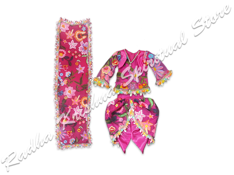 Fairy Trail Blossom Shrinathji Deity Dress