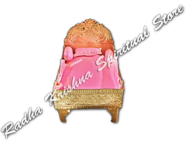 <p>Fauna-Opulence-Golden-God-Deity-Bed-Front-View</p>