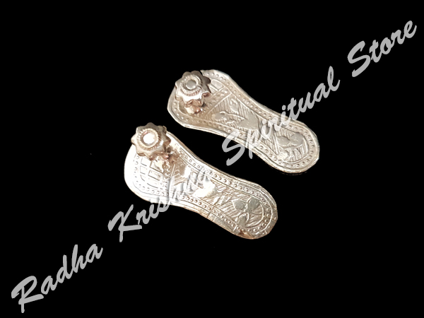<p>
	Floral-Bliss-Pure-Silver-Holy-Paduka</p>