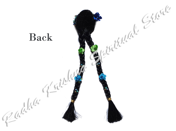 <p>Garden Flowers Goddess Kesh Hair Braids</p>