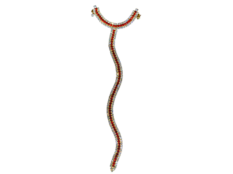 <p>Garnet Dazzling Lakuti (Holy Cowherd Staff)</p>