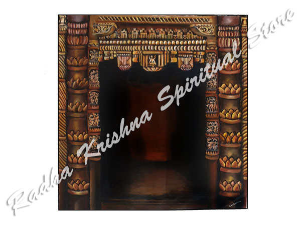 Gopuram-Sanctum-Hand-Painted-Pichwai-Backgraph