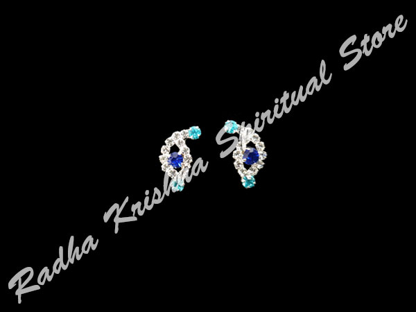 <p>Oceanic Curves Deity Metal Earrings</p>