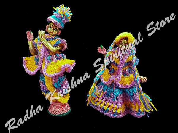 <p>Heavenly-Fauna-Radha-Krishna-Winter-Woolen-Dress</p>