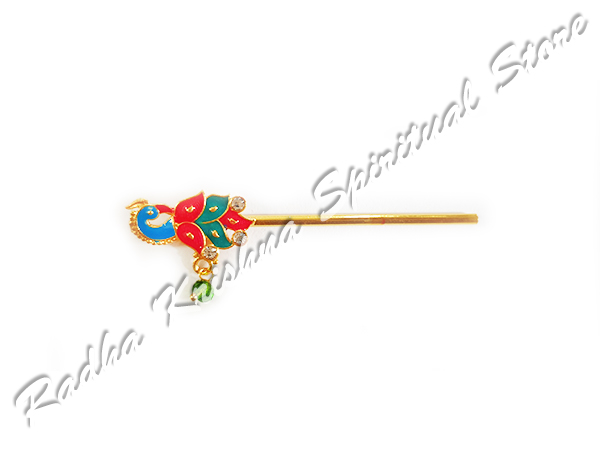 <p>Majestic-Peacock-Krishna-Flute-Bansuri</p>