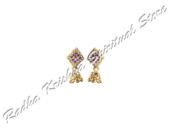 <p>Marine-Meadow-Medium-God-Deity-Jhumki-Earrings</p>