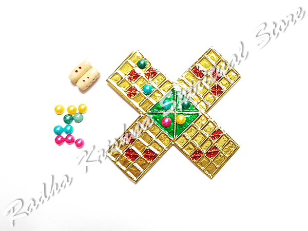 Mini Ludo Choupad God Deity Meenakari Toy