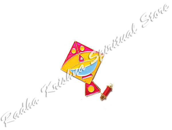 Mini Kite Shankh Patang God Deity Meenakari Toy