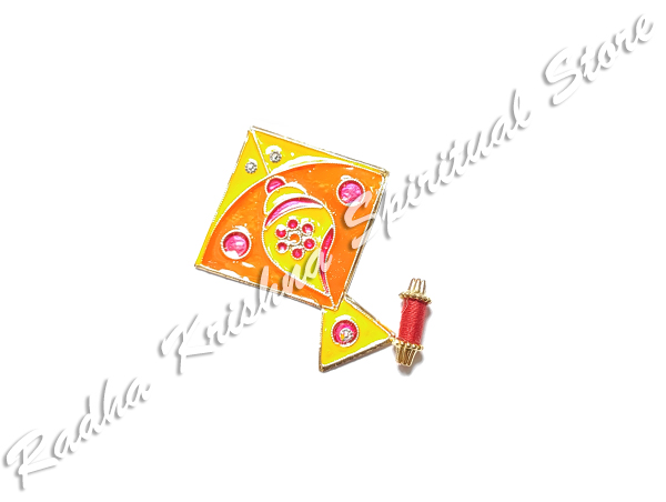 Mini Kite Shankh Patang God Deity Meenakari Toy