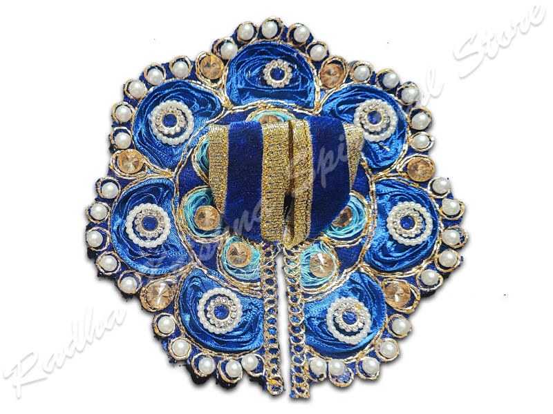 Oceanic Floral Waves Laddu Gopal Dress