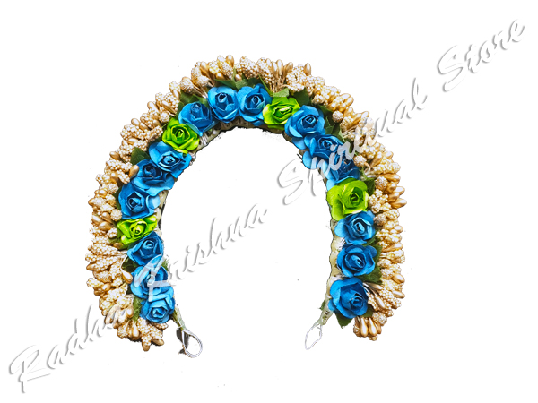 <p>Oceanic Blossom Flower Juda Gajra Hair Decoration</p>