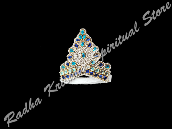 Oceanic Pearls God Deity Mukut Crown