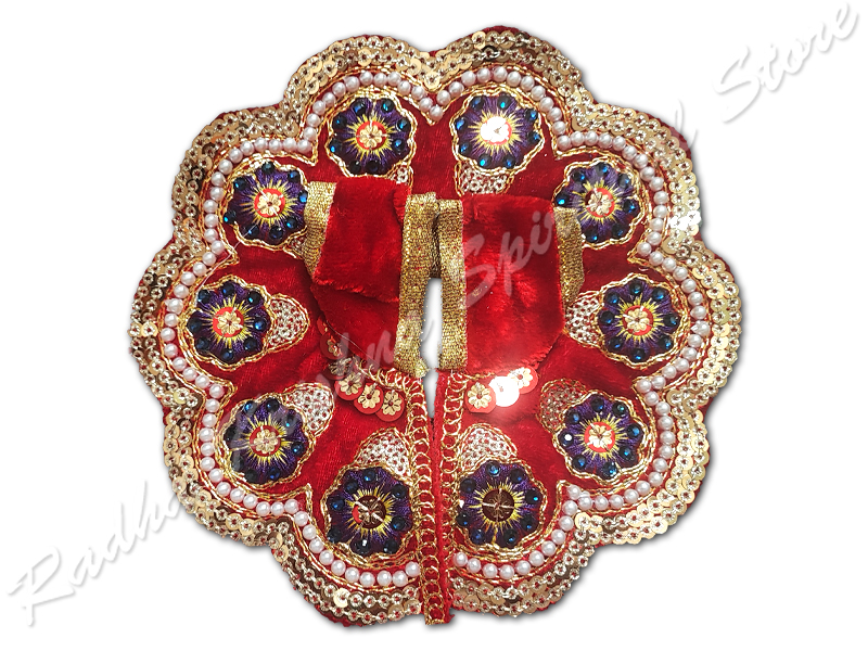 Pansy Blooms Laddu Gopal Dress
