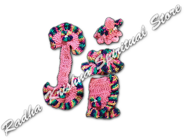 <p>Peach-Blossom-Winter-Woolen-God-Deity-Dress</p>