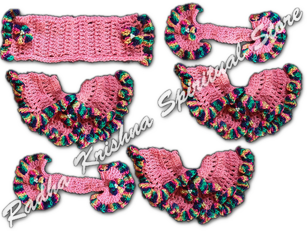 <p>Peach-Blossom-Winter-Woolen-Jagannath-Set-Dress</p>