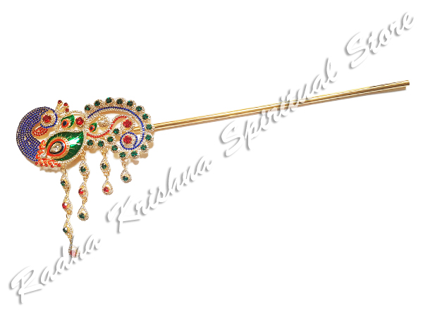 <p>Angelic peacock X Large Krishna Bansuri Flute</p>