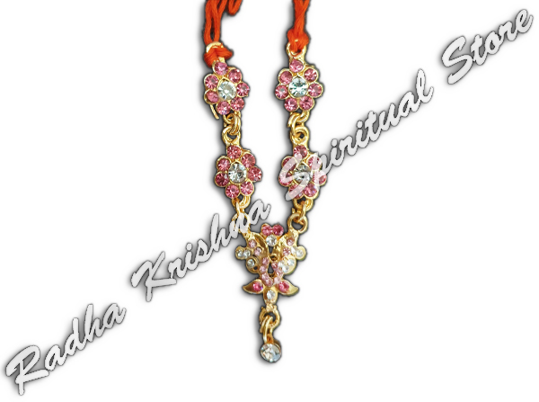 <p>Rosy-Flora-Metal-God-Necklace</p>