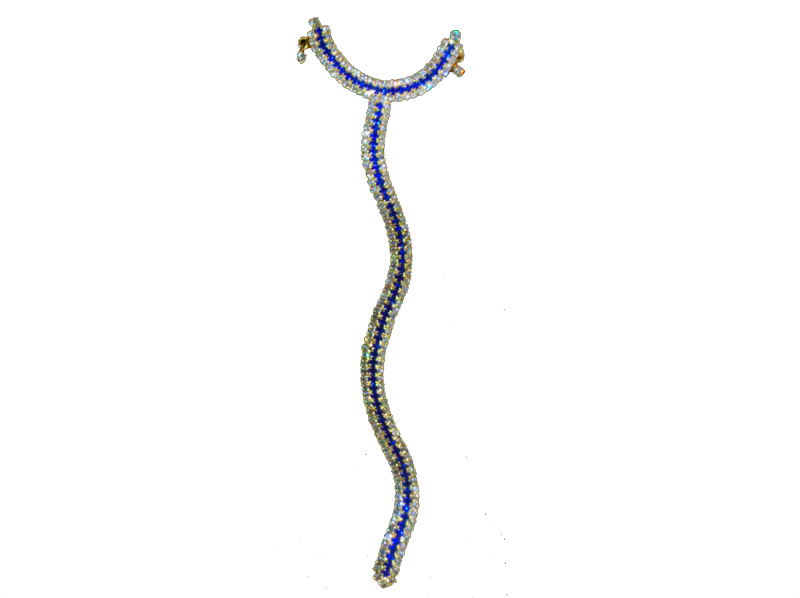 Sapphire Dazzling Lakuti (Holy Cowherd Staff)