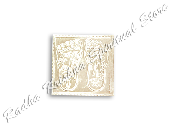 Shri MahaLaxmi Charan Pure Silver Yantra