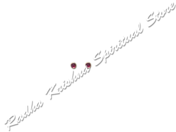 Orb Kundan God Deity Earrings