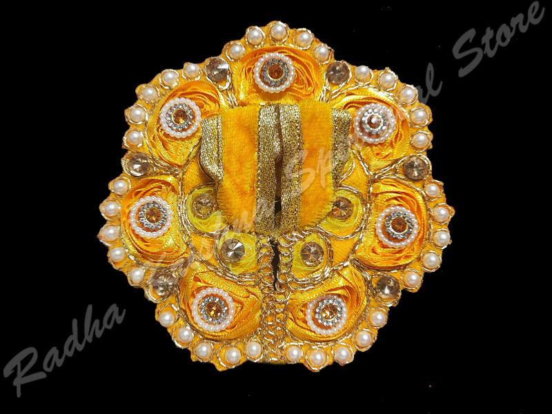 Sun Floral Waves Laddu Gopal Dress