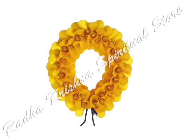 <p>Sun Hue Flower Veni Gajra Hair Decoration</p>