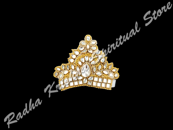 Diamond Hues God Deity Mukut Crown