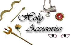 God Accessories like Sudarshan Chakra, Dhanush Baan and God Eyes