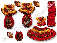 Paddle Pop Wool Winter Large Ram Darbaar Dress
