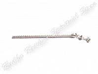 Royale Musicals Pure Silver Krishna Large Flute