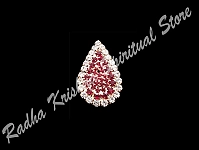 Sparkling Spade Stone Stick On